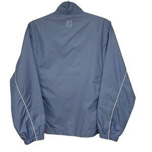 FootJoy Women's Windbreaker Jacket Full Zip Small Golfing Sports Outdoor Blue FJ